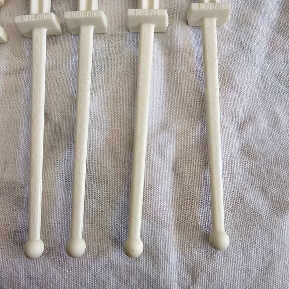 Lot of 6 Jack Daniels Swizzle Sticks Hard Plastic - Picture 9 of 10
